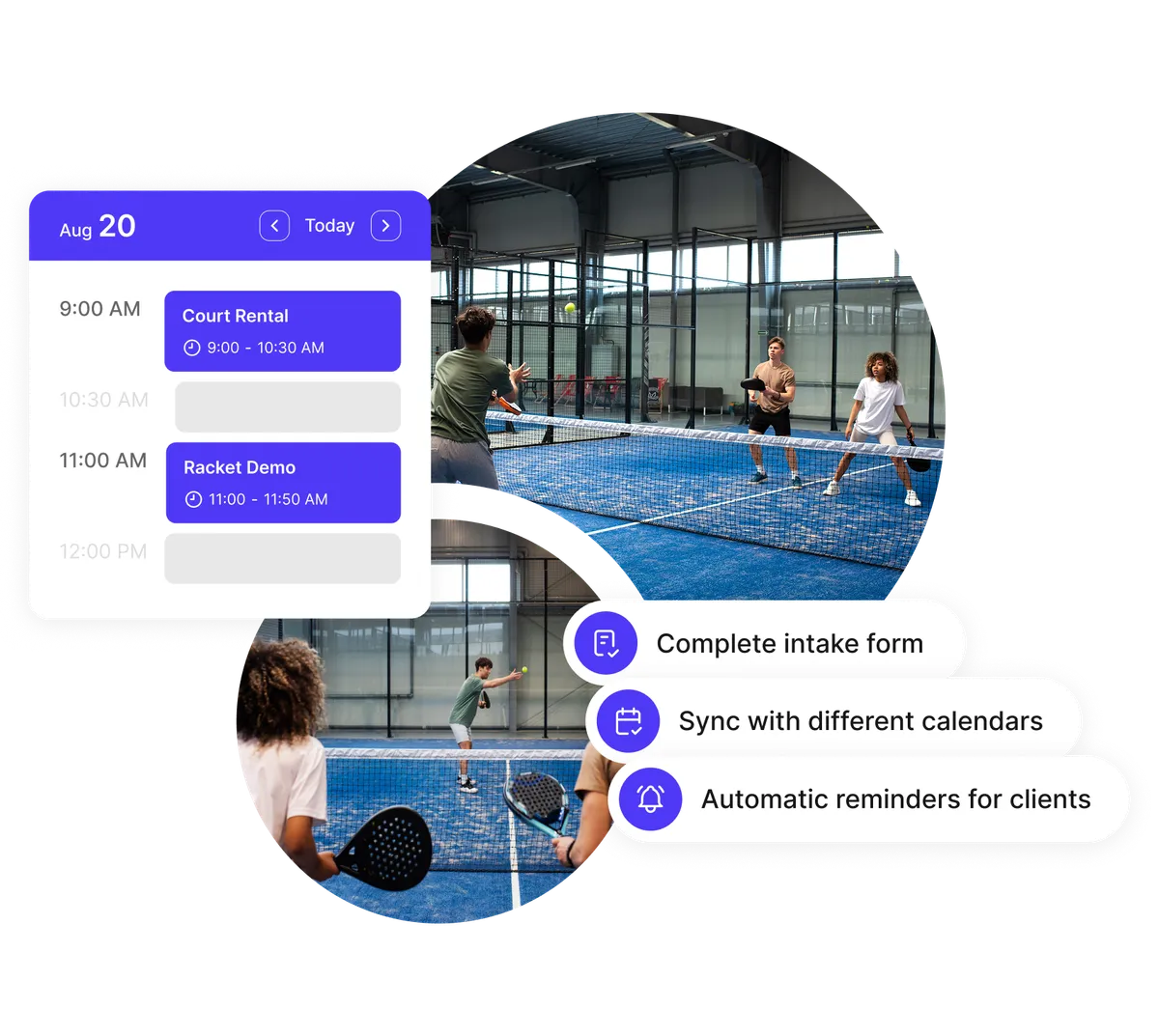 Disponibilité terrain padel en temps réel