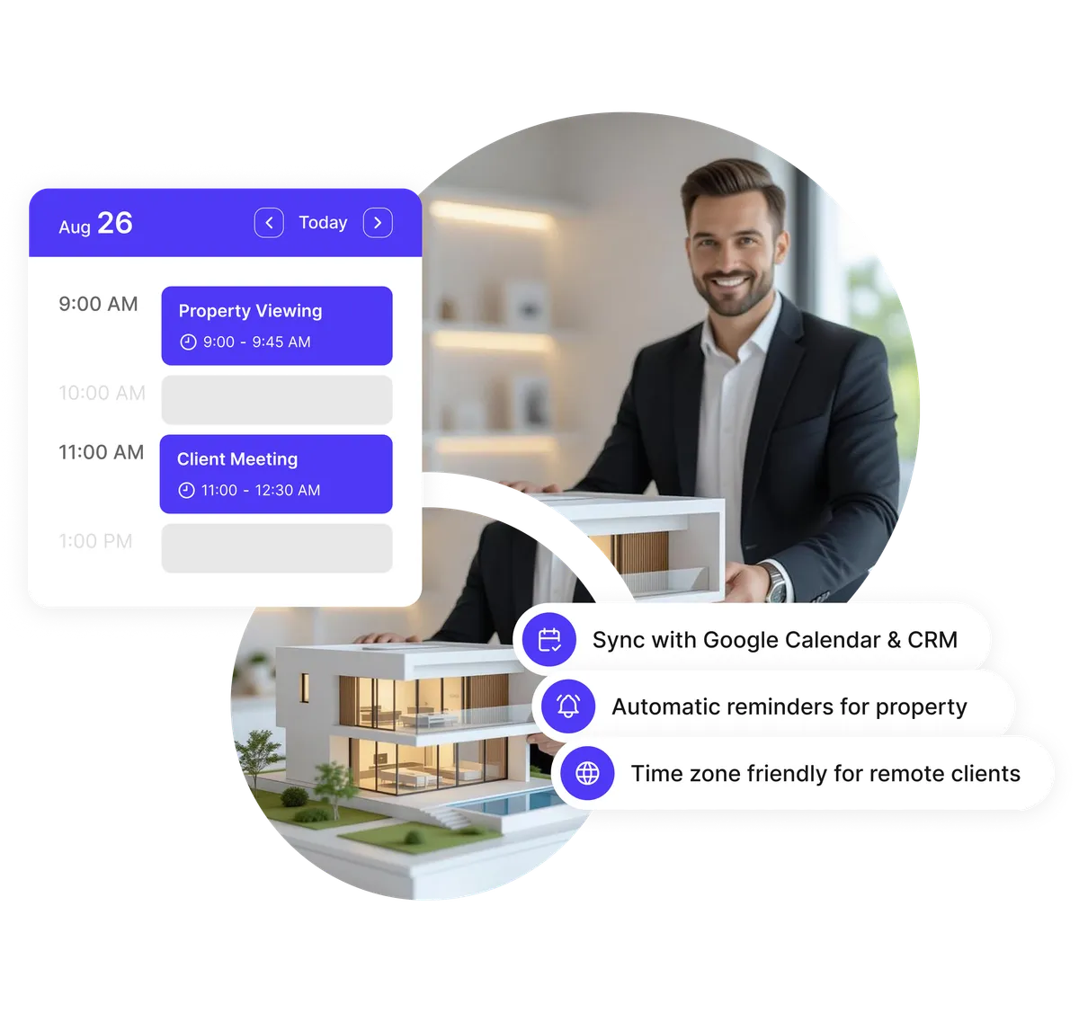 Calendrier planification immobilier