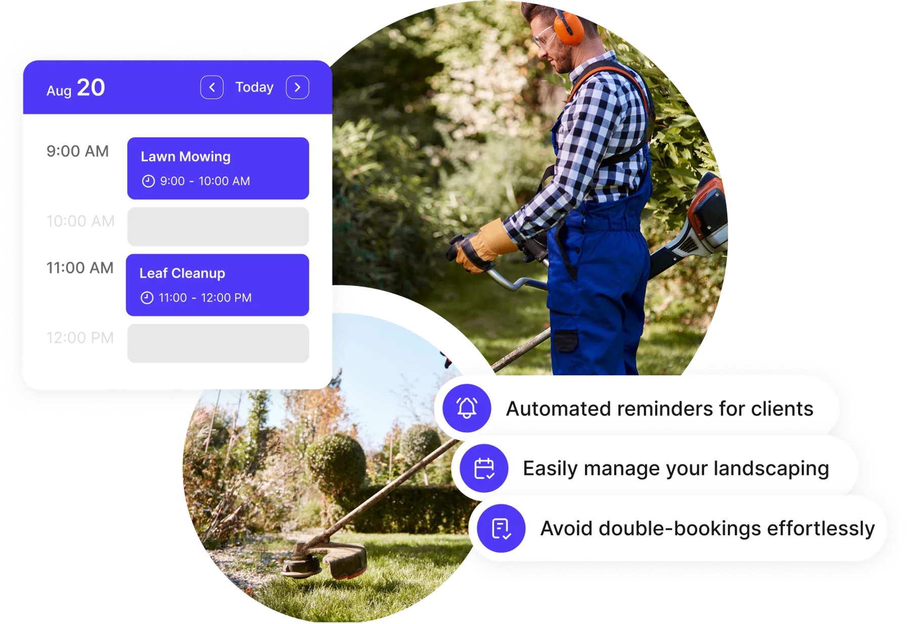 lawn care route scheduler