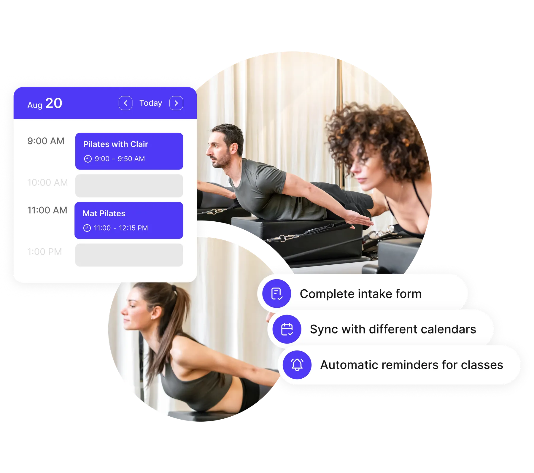 pilates studio appointment software